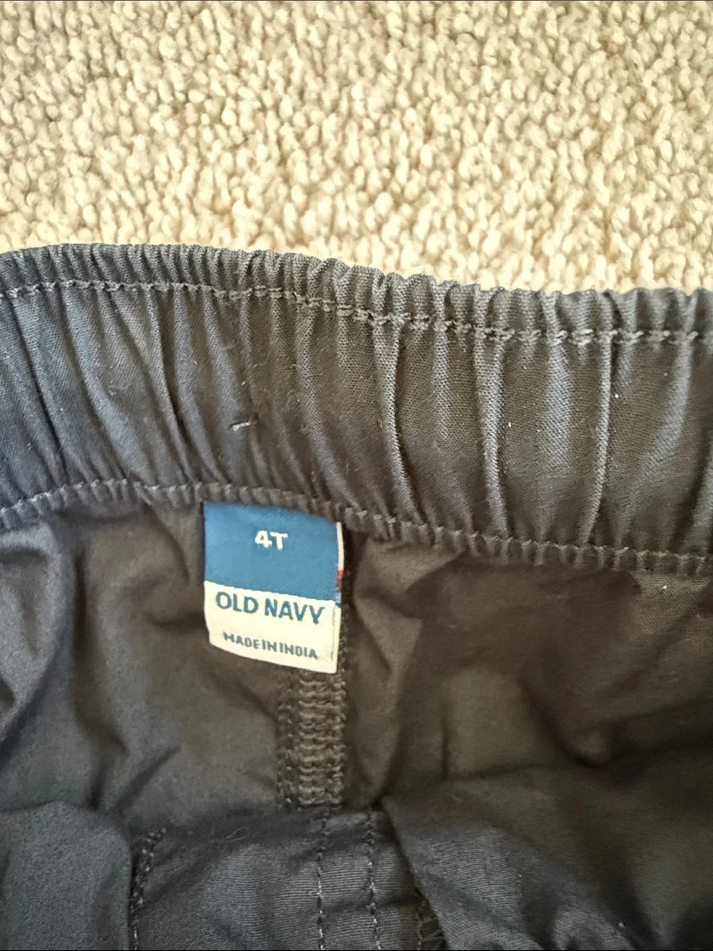 EUC Old Navy Size 4 Classic Drawstring Shorts in Charcoal